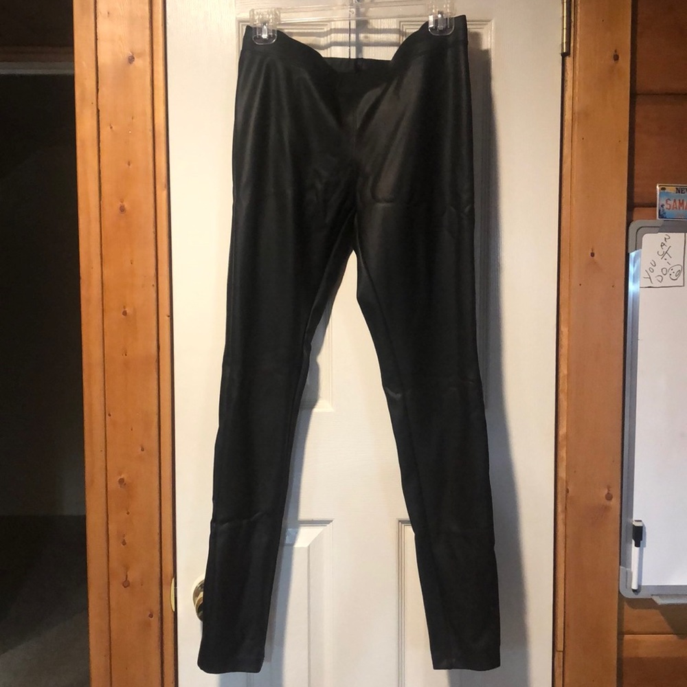 Leather leggings skinny